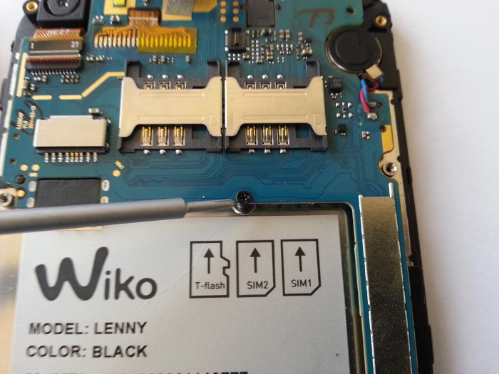 R&eacute;paration Wiko Lenny